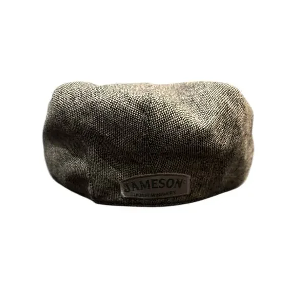 Chicago white Sox gray tweed newsboy hat kick 10 brand Jameson Irish whiskey. - Picture 3 of 6